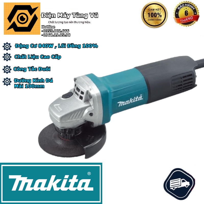 Máy mài cắt điện Makita - 100% dây đồng - Máy mài cầm tay - Máy cắt cầm tay