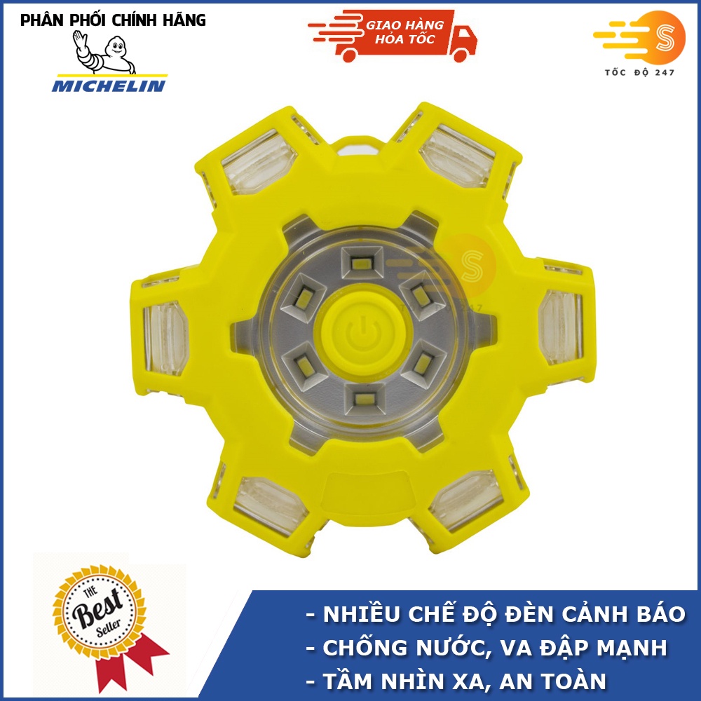 Đèn cảnh báo an toàn cao cấp nhiều chế độ đèn, chống va đập và chống nước Michelin ML0410