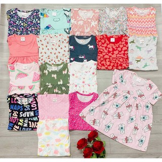Váy cotton cho bé gái siêu đáng yêu