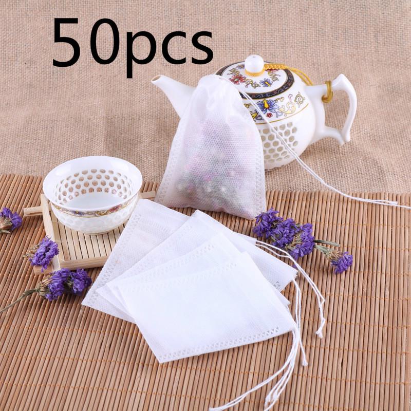 Set 50 túi lọc trà 5.5x7cm tiện lợi cho nhà bếp