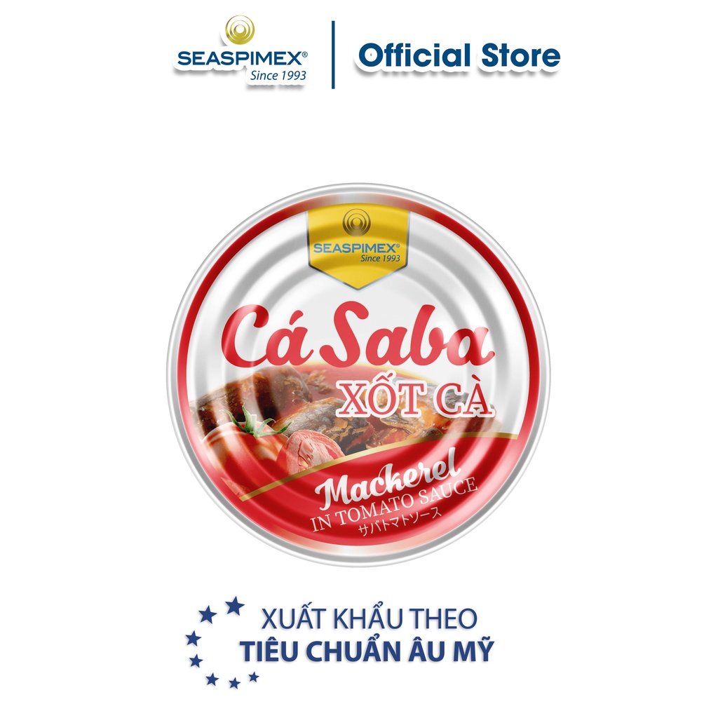Cá Saba Nhật Sốt Cà SEASPIMEX 185gr