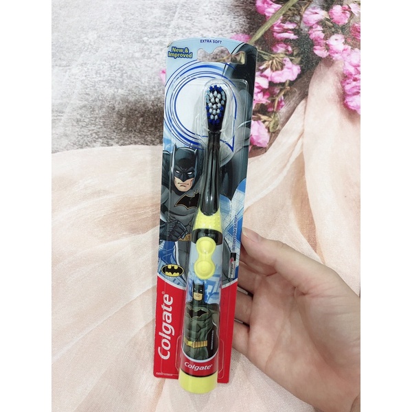 Hàng Úc - Bàn Chải Đánh Răng Colgate Bằng Pin Cho Bé Từ 3-8 Tuổi