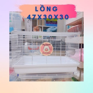 Lồng/chuồng sắt 47x30x30 dành cho hamster