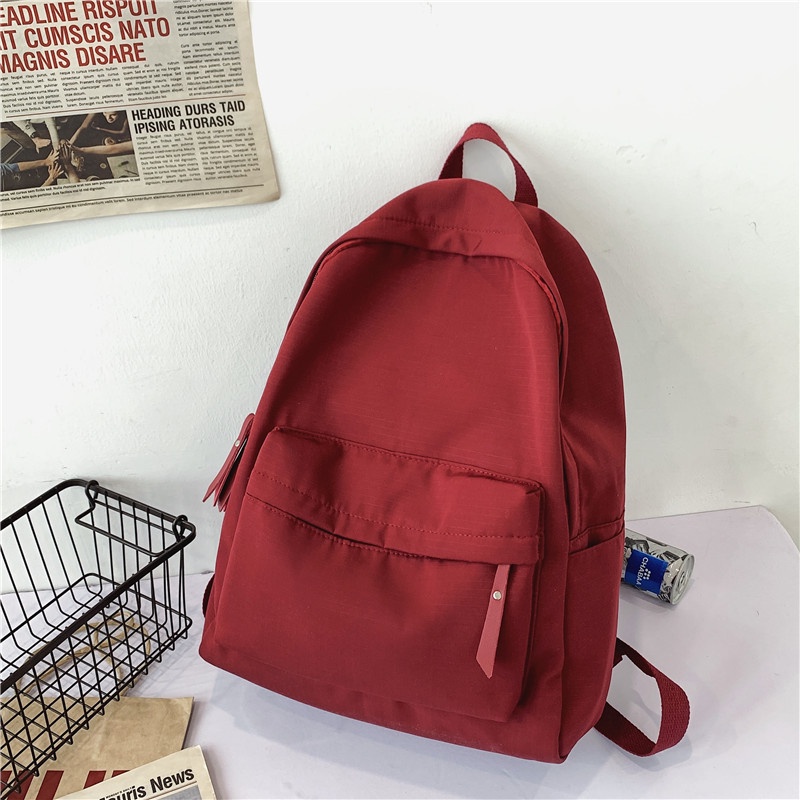 Balo Ulzzang Hàn Quốc Nam Nữ Thời Trang Giá Rẻ Cute Dễ Thương Basic BL04