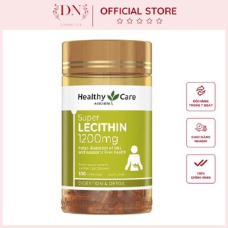 Mầm đậu nành Healthy Care Super Lecithin đẹp da, đào thải độc tố gan, cân bằng nội tiết tố
