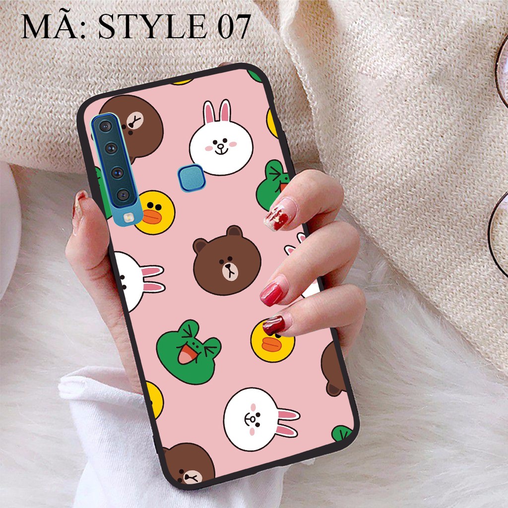 Ốp lưng Samsung A9 2018 viền dẻo TPU BST Phong cách