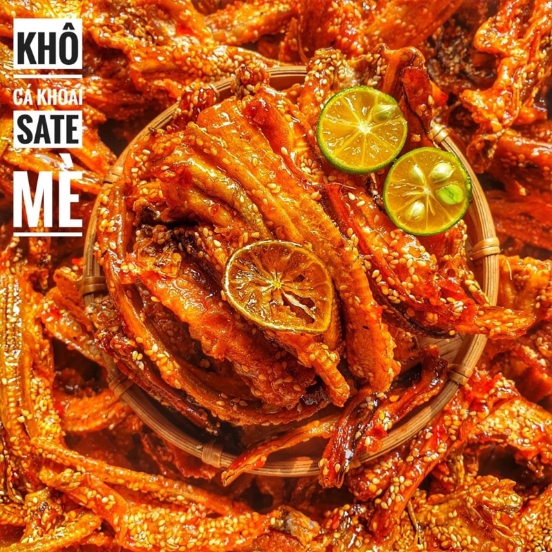Khô Cá Khoai Rim Sate Mè Lon 250gr [FREE SHIP] TỪ ĐƠN 50K, [Loại Đặc Biệt] Hàng Ngon Nhà Làm
