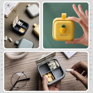 Hộp đựng thuốc chia ngăn mini