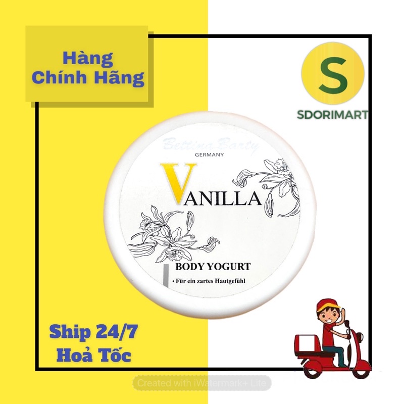 Kem Dưỡng thể Bettina Vanilla Yogurt Đức