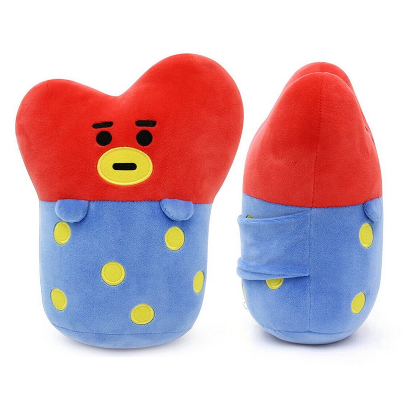 Gối nhồi bông 35cm họa tiết BT21 dễ thương