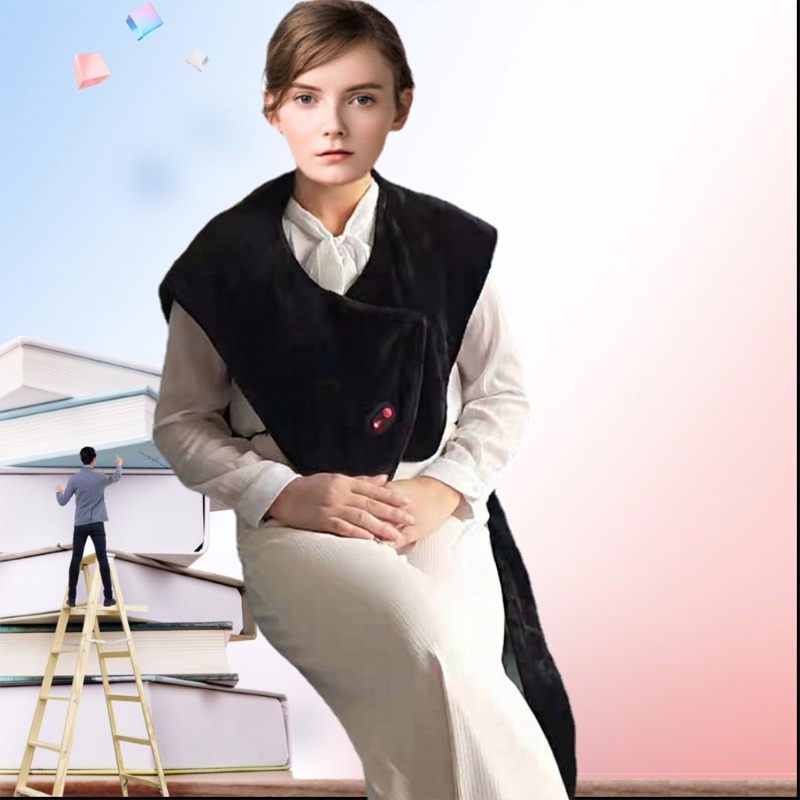 Khăn Choàng Cổ Sưởi Ấm Bằng Điện Có Thể Giặt Sạch Dành Cho Người Già