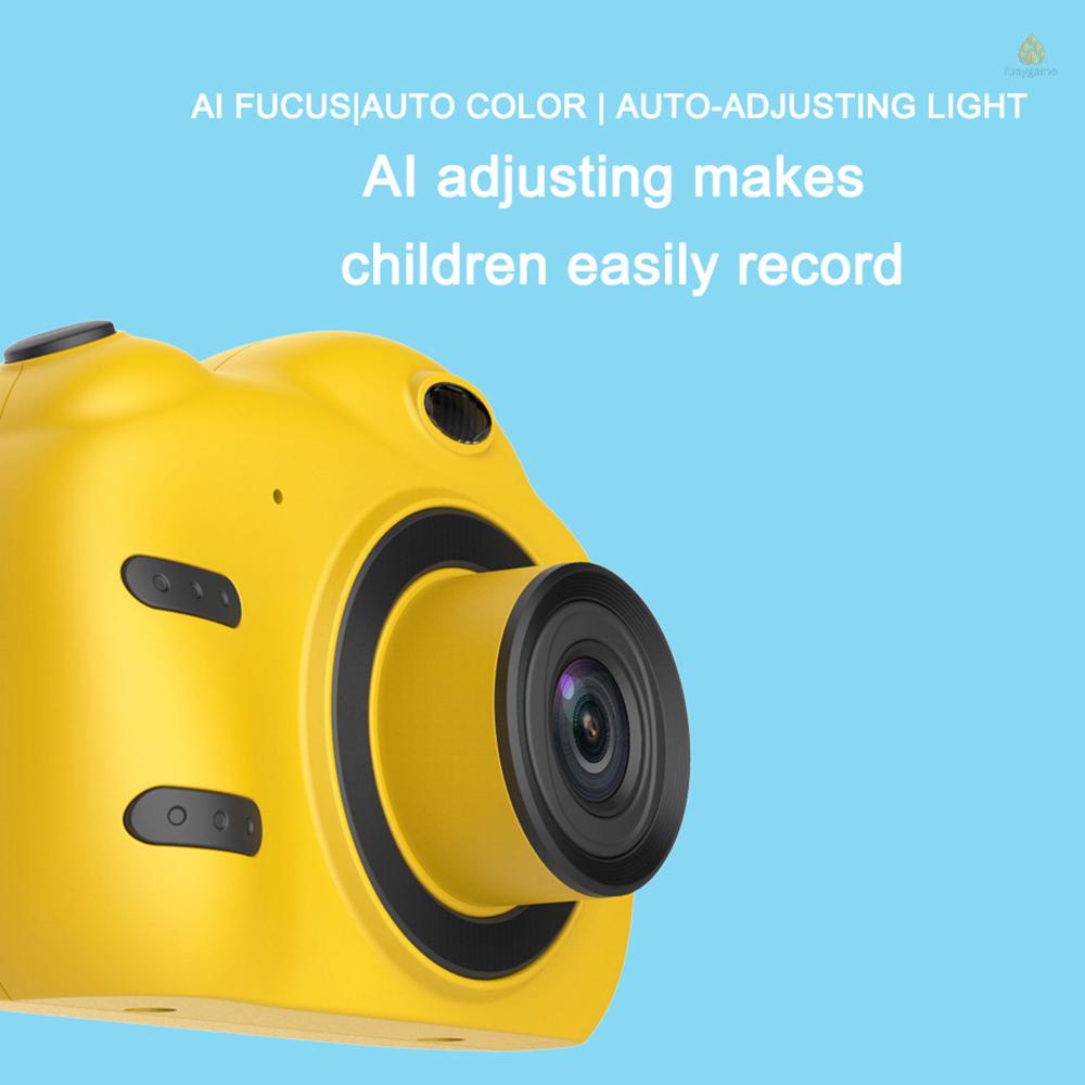 Máy ảnh kỹ thuật số thông minh màn hình kép cỡ lớn kiểu hoạt hình cho trẻ em
 | BigBuy360 - bigbuy360.vn