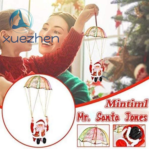 Đồ Chơi Ông Già Noel Nhảy Dù Nhảy Múa Vui Nhộn Cho Bé