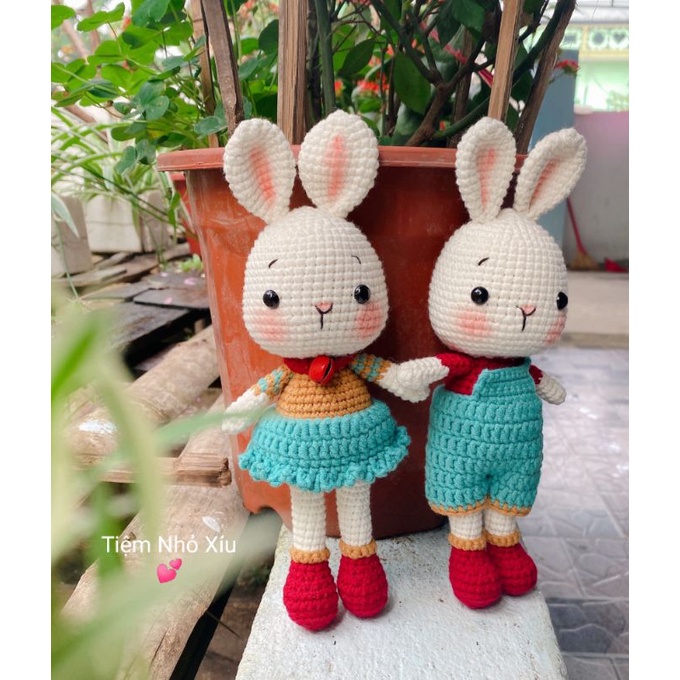 COUPLE THỎ LISA LIZ HANDMADE