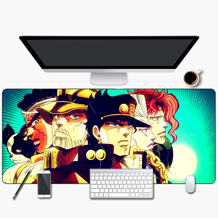 Tấm lót chuột họa tiết Anime Jojo 's Bizarre Adventure Series Ii