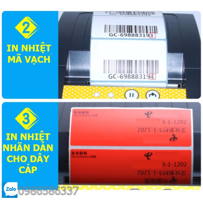 Máy in nhãn trang sức, in tem vàng, mã vạch trang sức kim hoàn, tem nhẫn, mác giá trang sức phụ kiện GP3120TUA