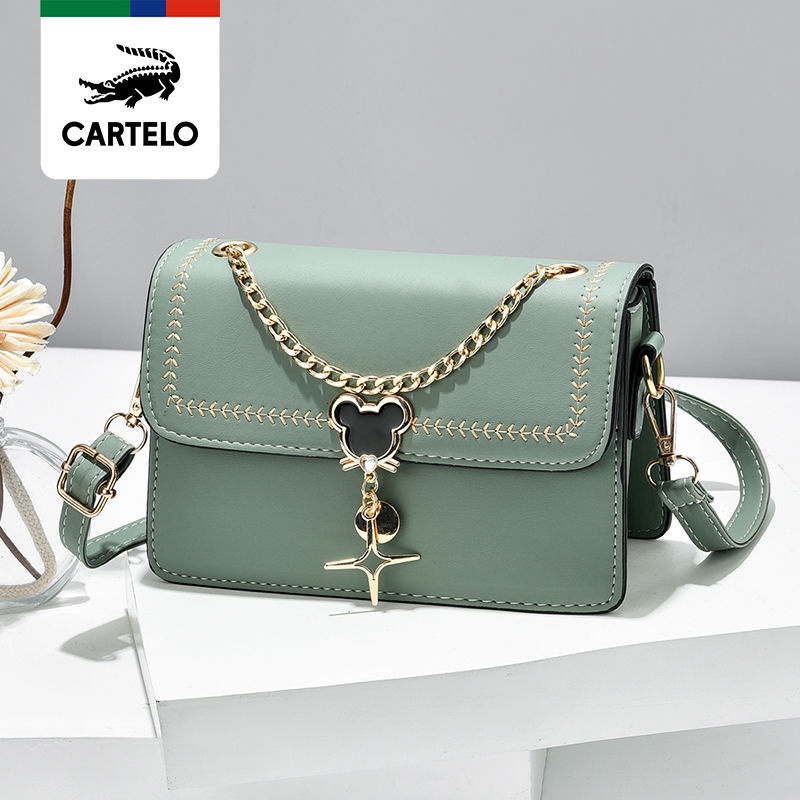 Túi Xách Da Cá Sấu Dáng Vuông Phong Cách Hàn Quốc Cho Nữ