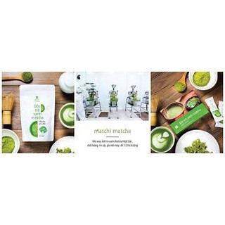 Bột Trà Xanh Matcha 100g, Matchi Matcha