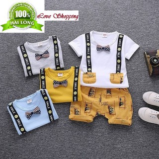 Sét Bộ quần áo Bé Trai, Bé Gái Hàn Quốc Chất Siêu Mịn, Siêu Mát