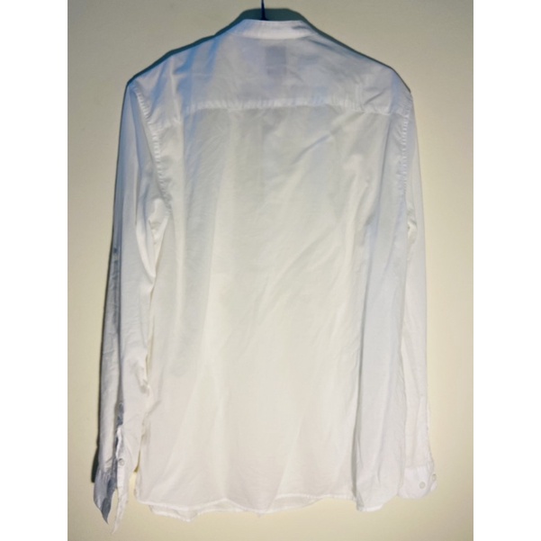 Áo sơ mi cổ lạ H&M size L