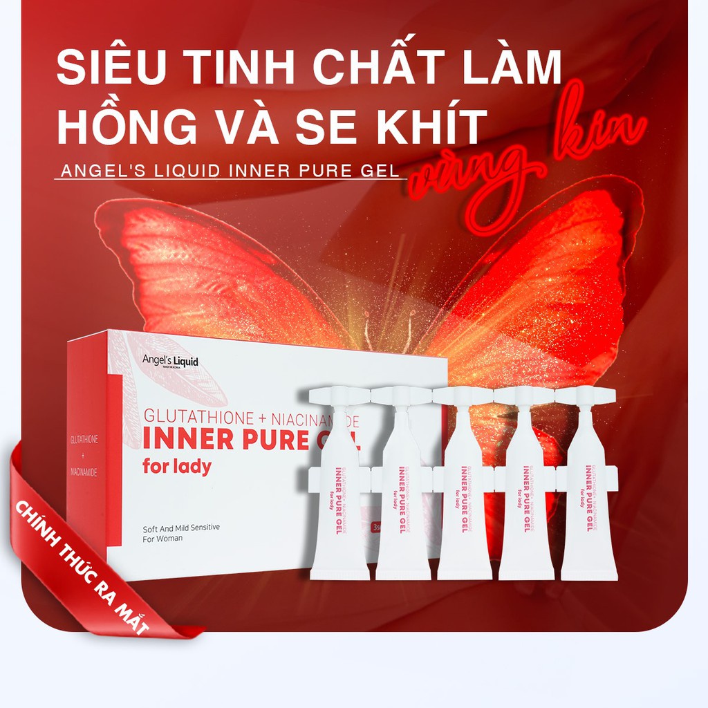 Gel Se Khít Làm Hồng Vùng Kín Angel's Liquid Inner Pure Gel - lẻ 1 ống