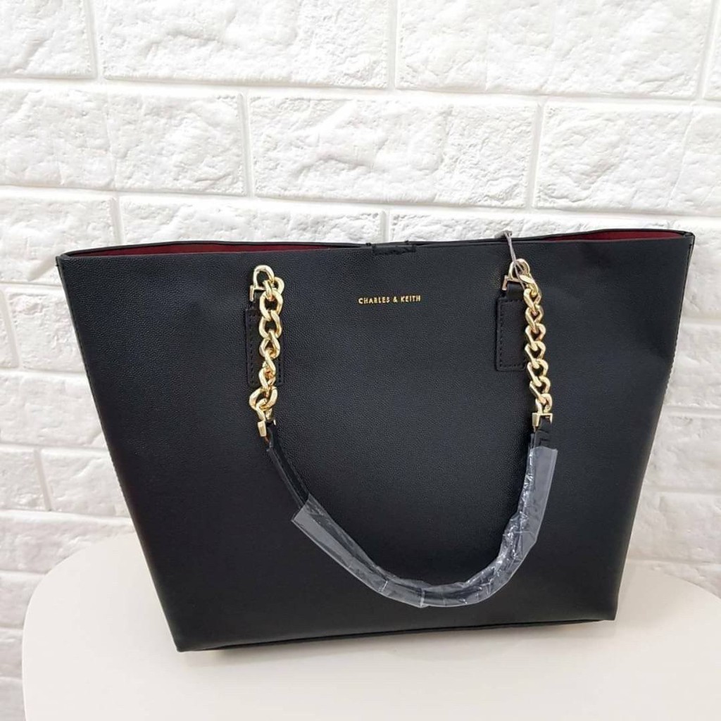 Túi Tote C022 Ck Charles And Keith Thiết Kế Đơn Giản Hợp Thời Trang