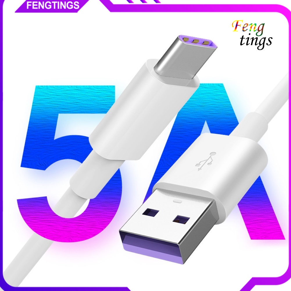 Dây Cáp Sạc Truyền Dữ Liệu Nhanh 1 / 1.5 / 2m 5a Usb Type-C Cho Huawei