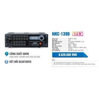 Amply Bluetooth NIKOCHI 139B