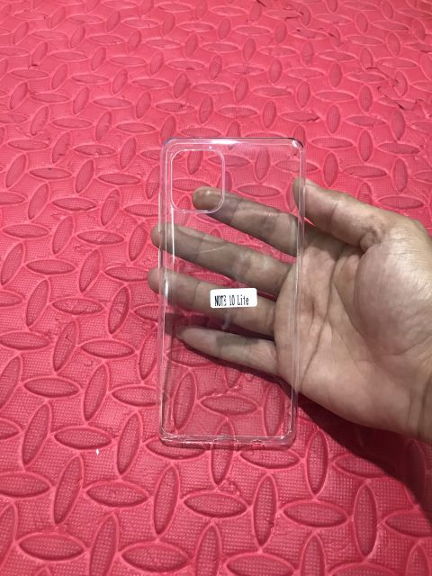 Ốp lưng dẻo cho Galaxy Note 10 Lite silicon trong suốt ( Loại tốt
