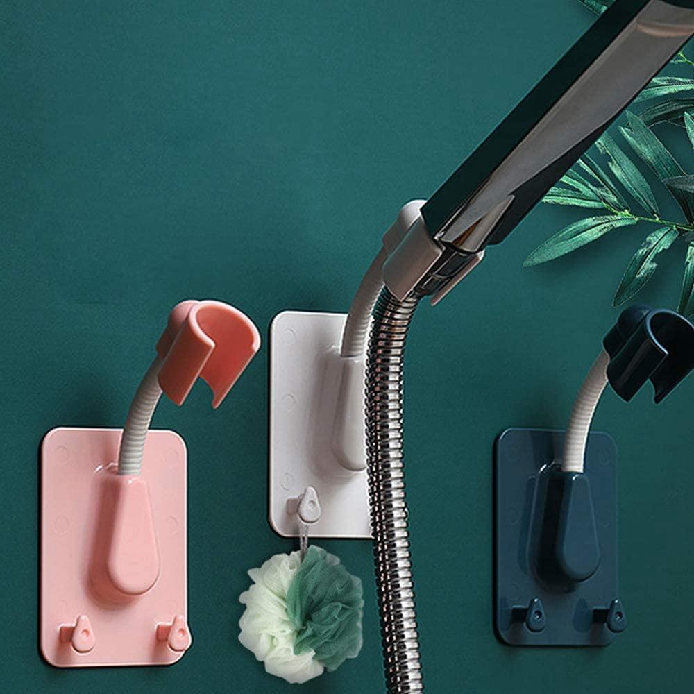 Giá Đỡ Đầu Vòi Hoa Sen Ngà Voi Phổ Thông 360° Giá Đỡ Đầu Vòi Hoa Sen Gắn Tường Tùy Chỉnh Tiện Dụng Cho Gia Đình