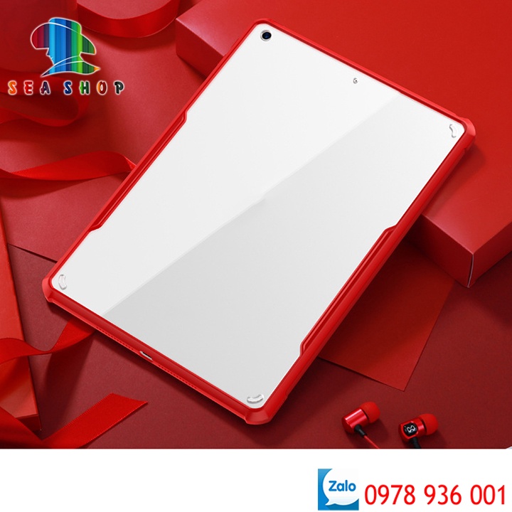 Ốp lưng iPad Gen 7,8 Viền dẻo - chống sốc CAO CẤP- thiết kế dày 4 góc- Lưng nhựa cứng - không bị vàng ố