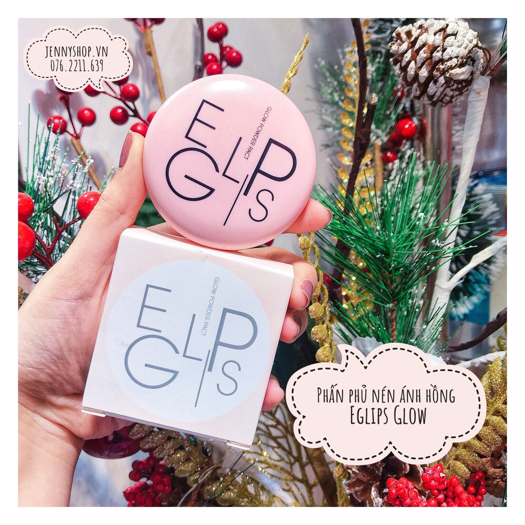 Phấn Phủ Nén Eglips Glow Powder Pact