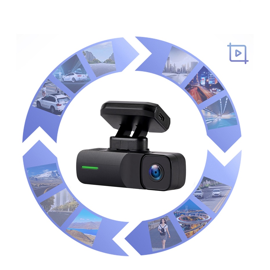 Camera Hành Trình DVR GPS WIFI 1080P HD 3 Trong 1 Thông Minh Tầm Nhìn Ban Đêm Cho Xe Hơi