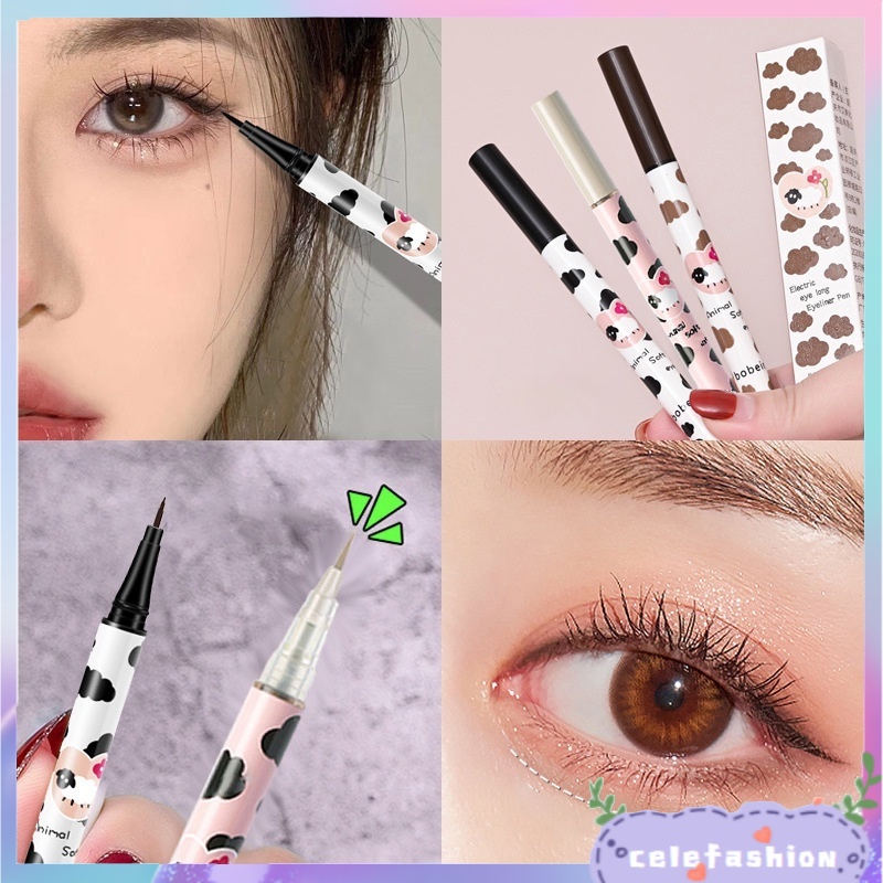 Bút Kẻ Mắt Màu Sắc Siêu Mịn Chống Thấm Nước Không Nhòe Lâu Trôi Cho Người Mới Bắt Đầu
