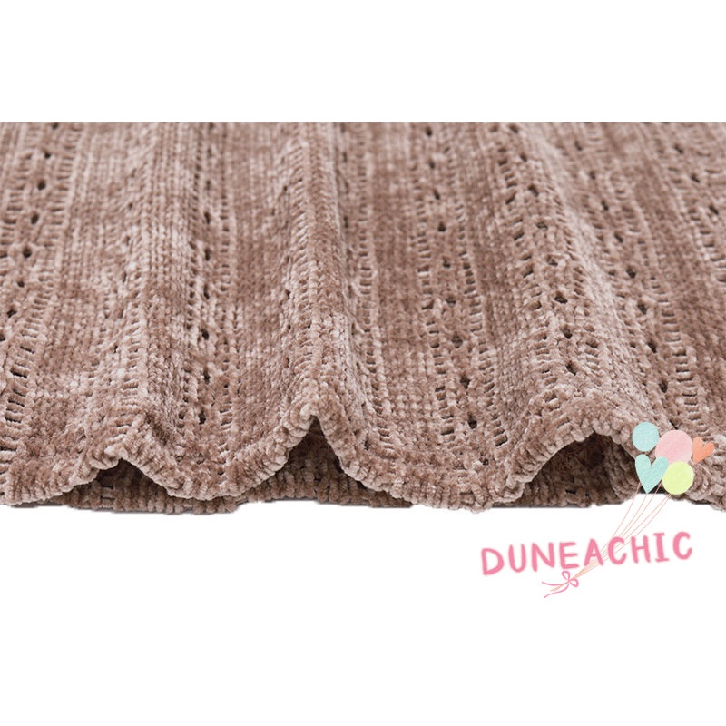 DUNEA Đầm Dài Tay Trễ Vai Ôm Dáng Xinh Xắn Theo Phong Cách Cổ Điển Dành Cho Nữ