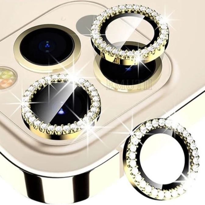 Lẻ 1 mắt dán camera kim cương đính đá cho iPhone 14 pro max ,13 pro max ,13,13 pro, 12 Mini, 12, 12 Pro Max, 11, 11 Pro,