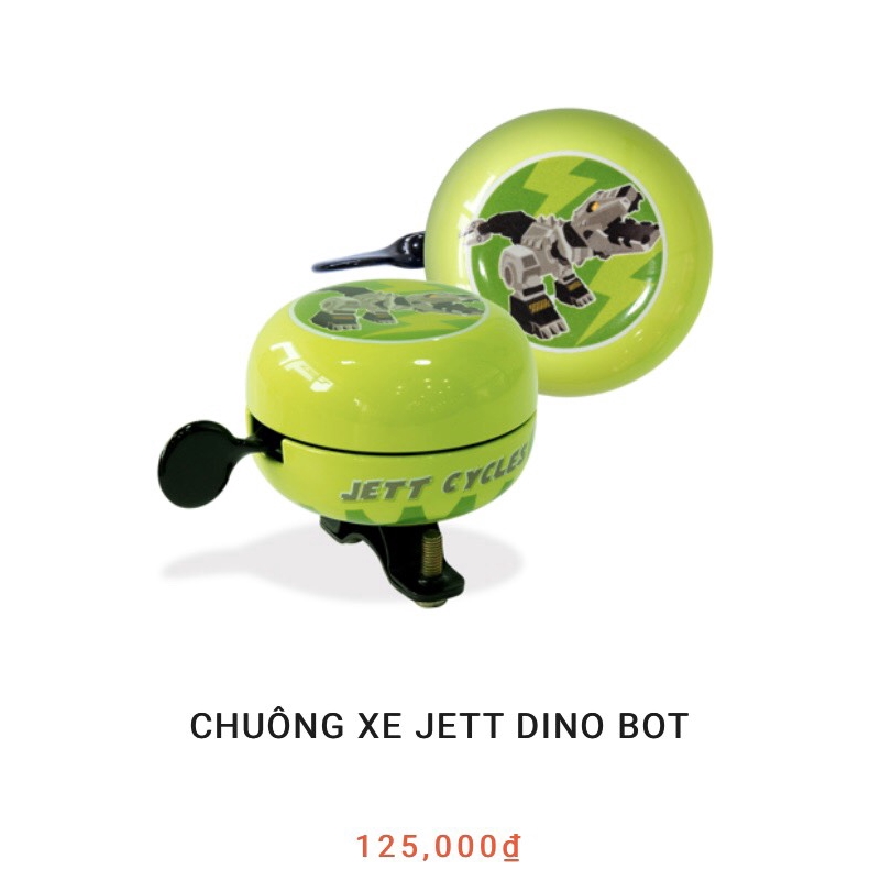 [JINPI] Chuông xe Jett Dino Bot