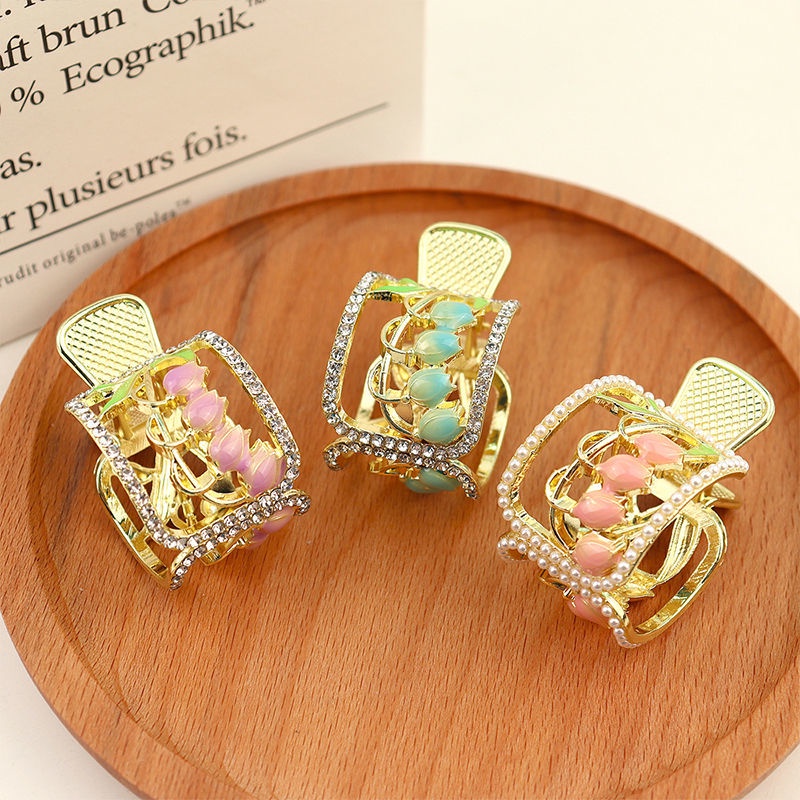 Kẹp Tóc Màu Hồng Xanh Thời Trang Mùa Hè Cho Bé Gái