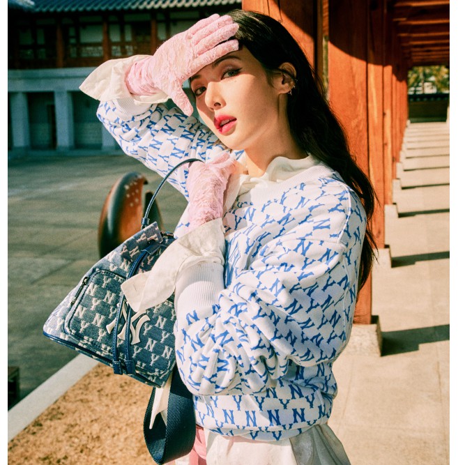 Túi Đeo Vai Dây Rút Phong Cách Kim Hyuna Kiểu Cổ Điển Sành Điệu 2021 19x23 X 12cm