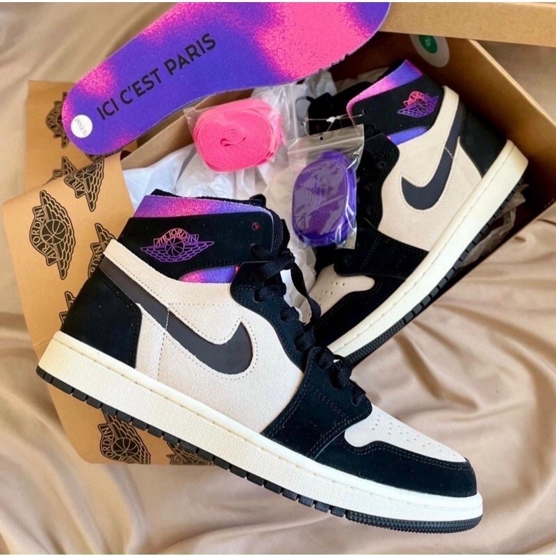 GIÀY JD1 MID PSG 7 MÀU LAI AU