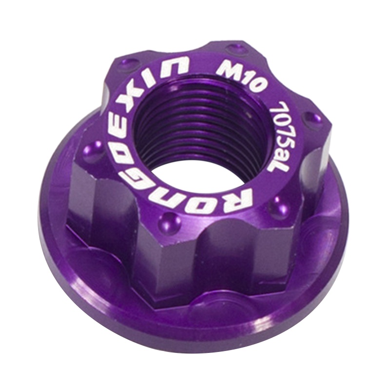 Đai Ốc M10x1.0 Bằng Hợp Kim Nhôm Tháo Lắp Nhanh Cho Xe Đạp Leo Núi