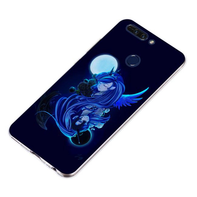 Ốp điện thoại silicon mềm họa tiết cung song tử cho Huawei Honor 8 4C 5C 7C 6A V10 V9 7X 9 6C Pro Lite Y3II Y5II Y6II