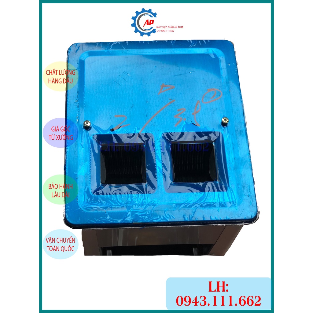 Máy cắt thái lát, sợi, hạt lựu các loại thịt, giò chả, xúc xích, rau củ, cỡ 2-3.5mm hoặc 3.5-5mm