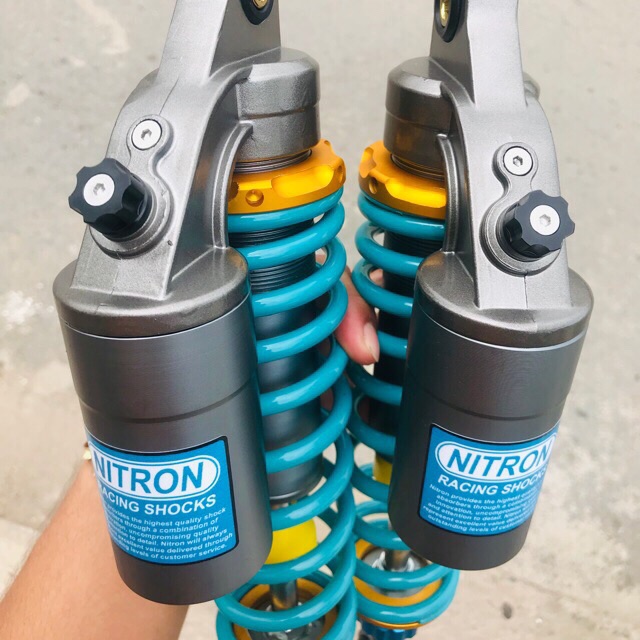 Phuộc Nitron bình dầu trên 2 tăng chỉnh dành cho Wave Dream Axelo Sirius Jupiter . DoChoiXeMay
