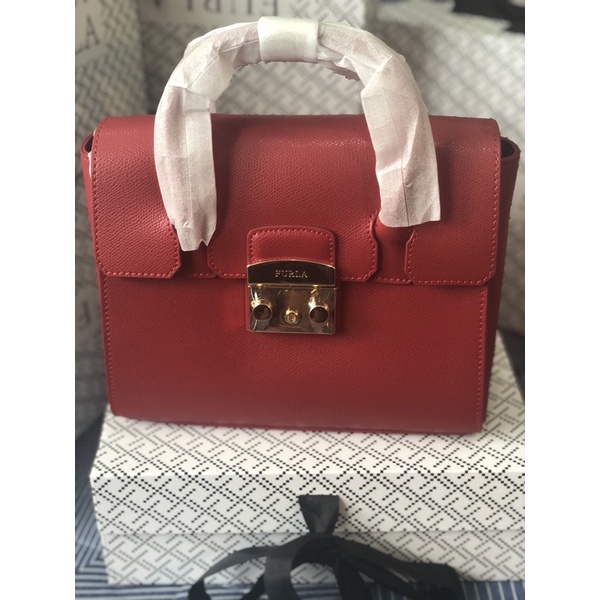 Túi nữ FURLA METROPOLIS SATCHEL Chili S