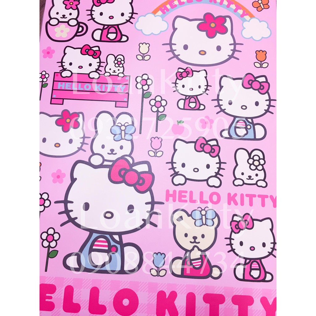 🌸LoanKitty 🌸 Decal dán HelloKitty cắt lẻ ra từng hình để dán nha | WebRaoVat - webraovat.net.vn