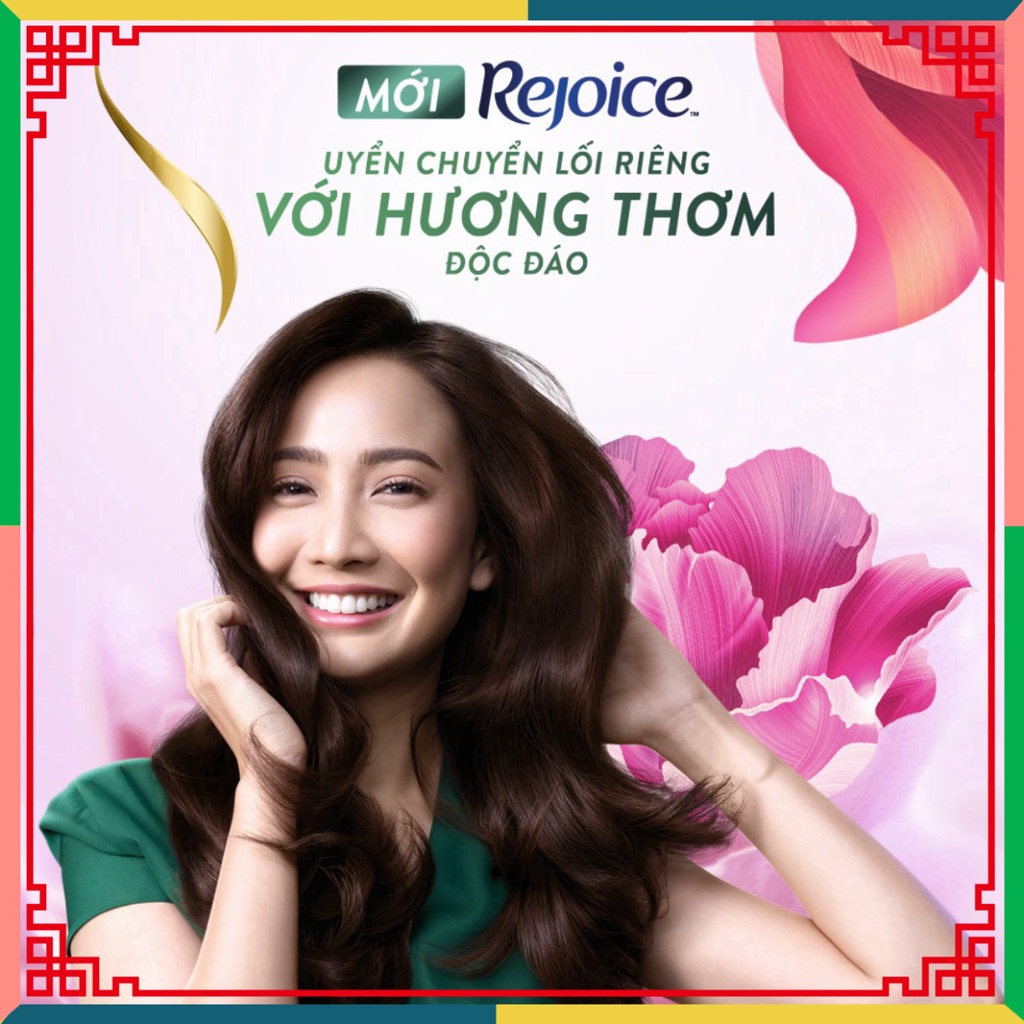 Dầu gội Rejoice nước hoa chai 650G Hoa Hồng/Hoa Mẫu Đơn/Hoa Lily/Dâu Tây Trắng