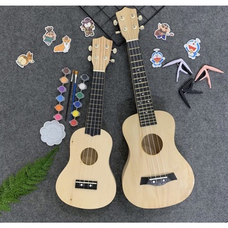 ĐÀN UKULELE SOPRANO MÀU( TẶNG KÈM PHỤ KIỆN ) - HÀNG CÓ SẴN