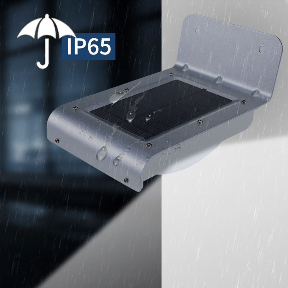 Đèn Led Gắn Tường Ngoài Trời Sử Dụng Năng Lượng Mặt Trời