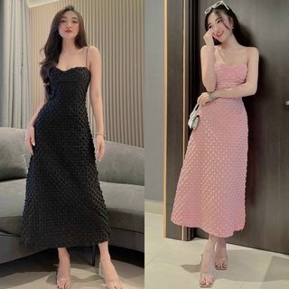 Đầm xốp hai dây